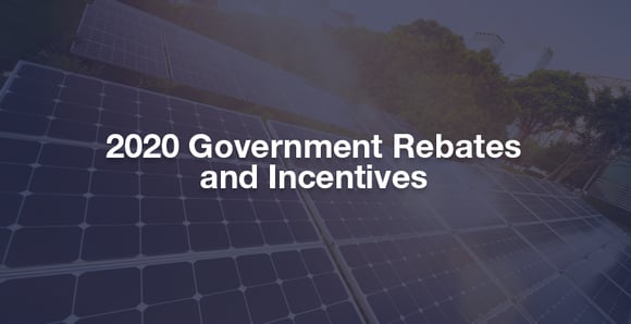 2020 Government Rebates & Incentives