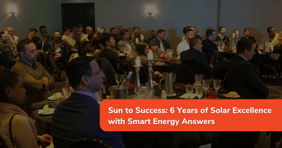 6 Years of Solar Excellence: Smart Energy Answers' Journey to Success