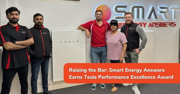 Smart Energy Answers Secures the Tesla Performance Excellence Award