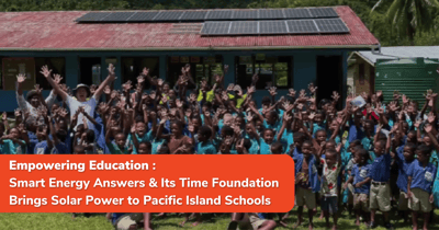 Partnering with Its Time Foundation: Solar Power for Pacific Schools